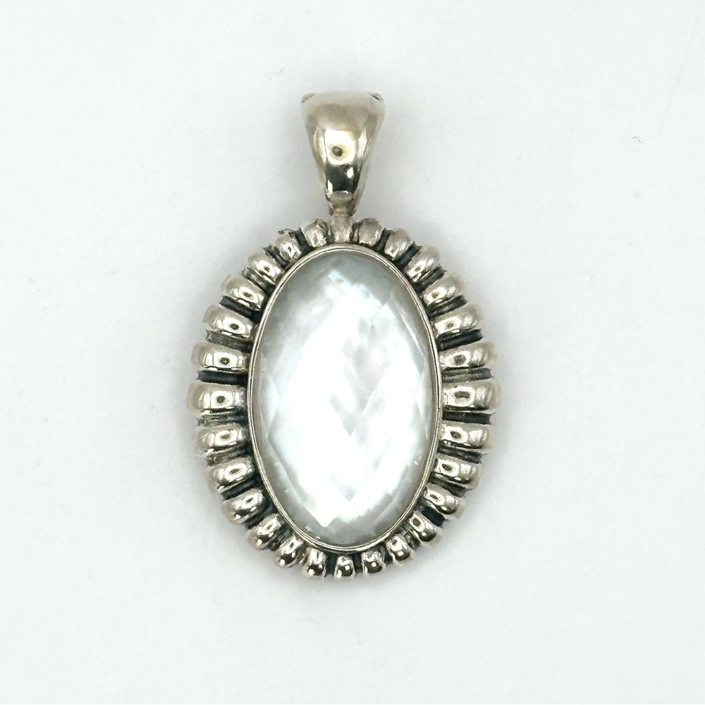 Lagos Sterling Silver Smoky Rock Crystal Pendant